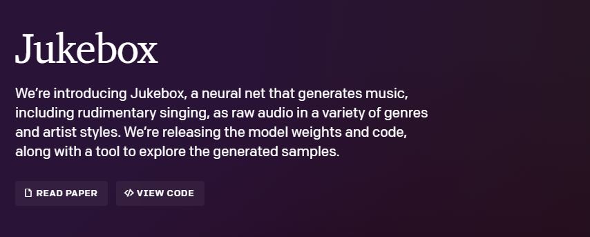 AI Music Generator Jukebox
